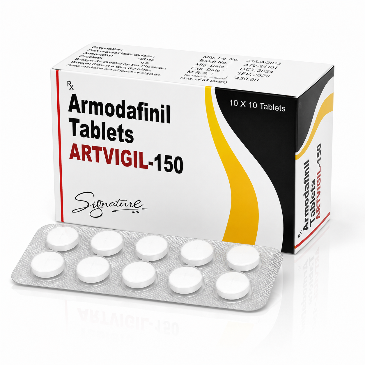 Artvigil 150 MG Tablet