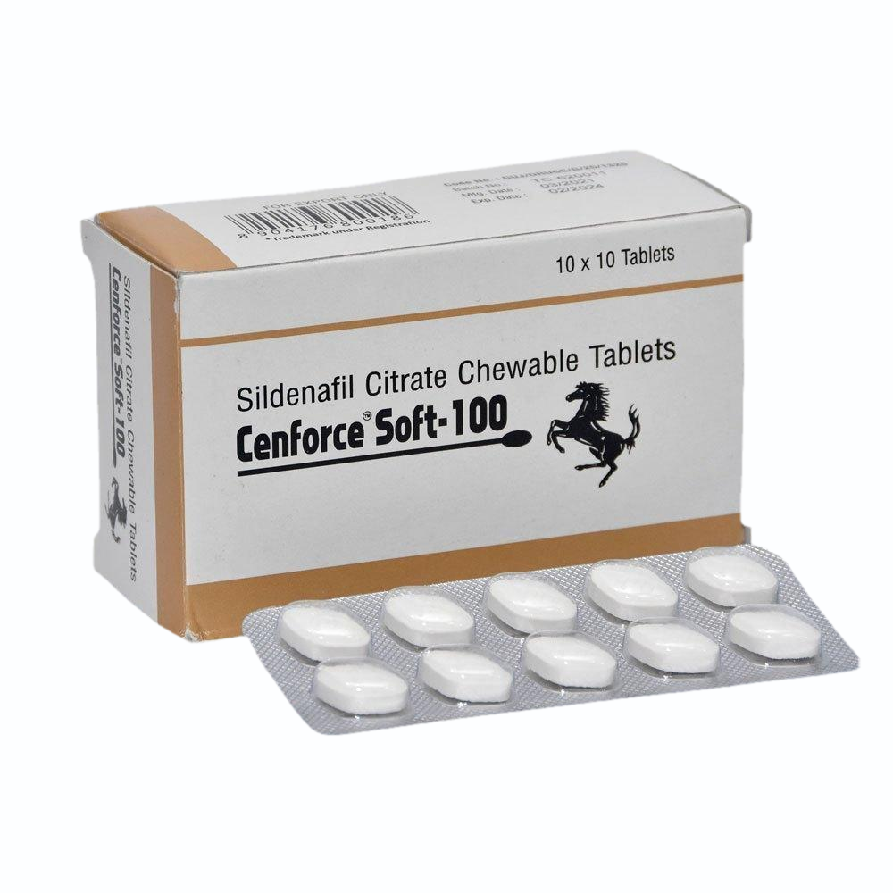 Cenforce Soft 100 MG Tablet