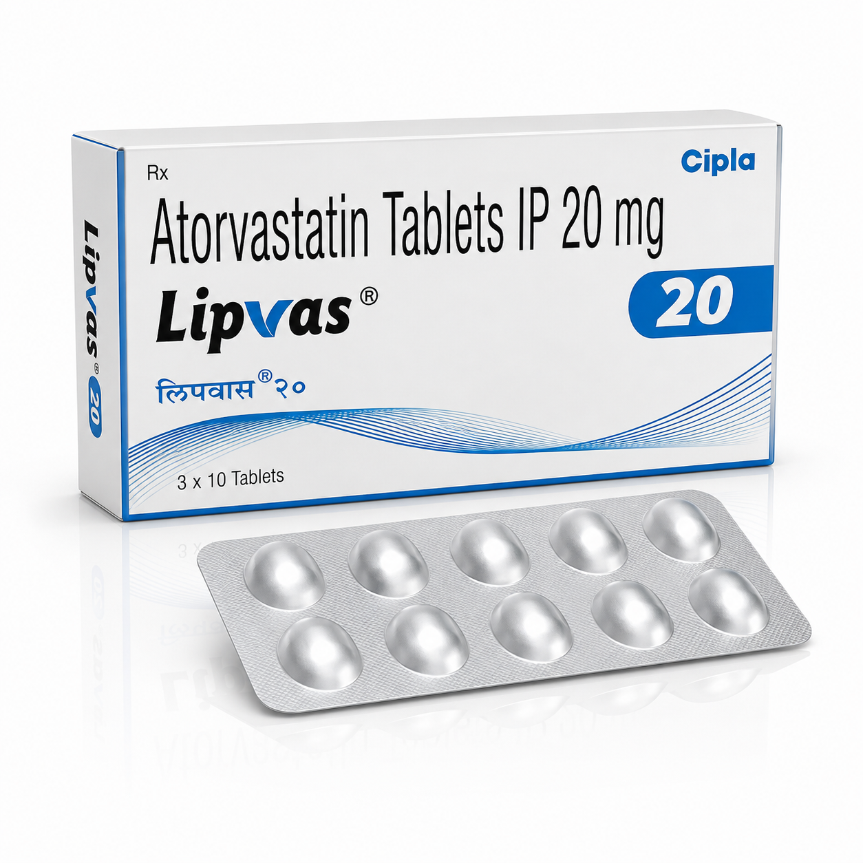 Lipvas 20 MG Tablet