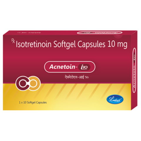 Acnetoin SG- Capsule 10 MG