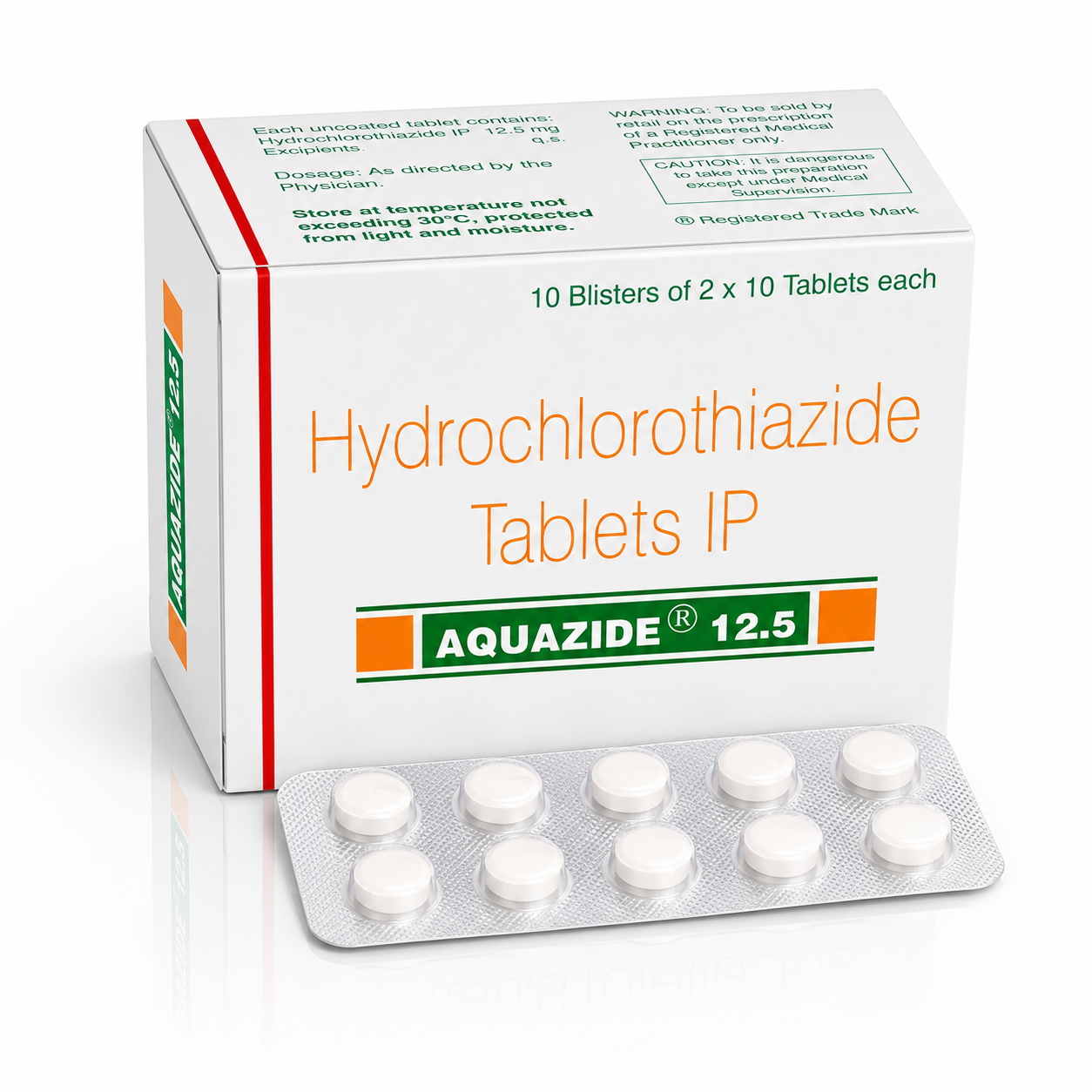 Aquazide 12.5 MG Tablet