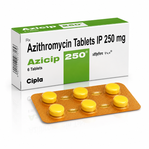 Azicip 250 MG Tablet