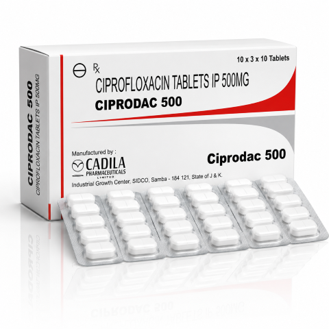 Ciprodac 500 MG Tablet