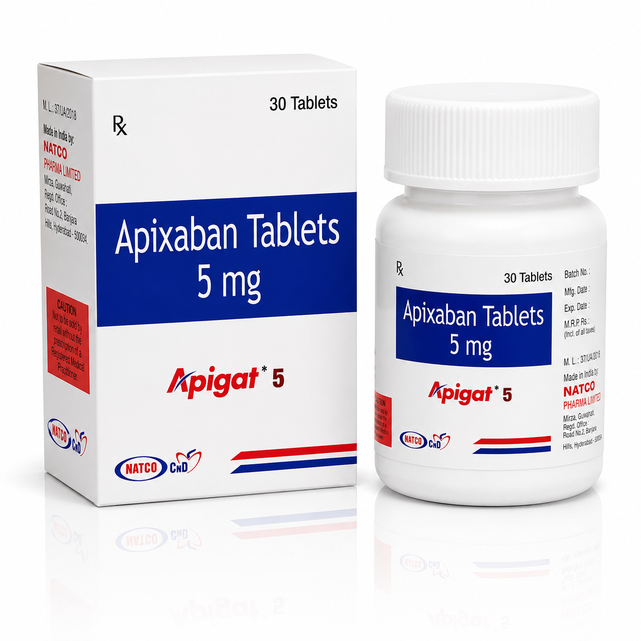 Apigat 5 MG Tablet