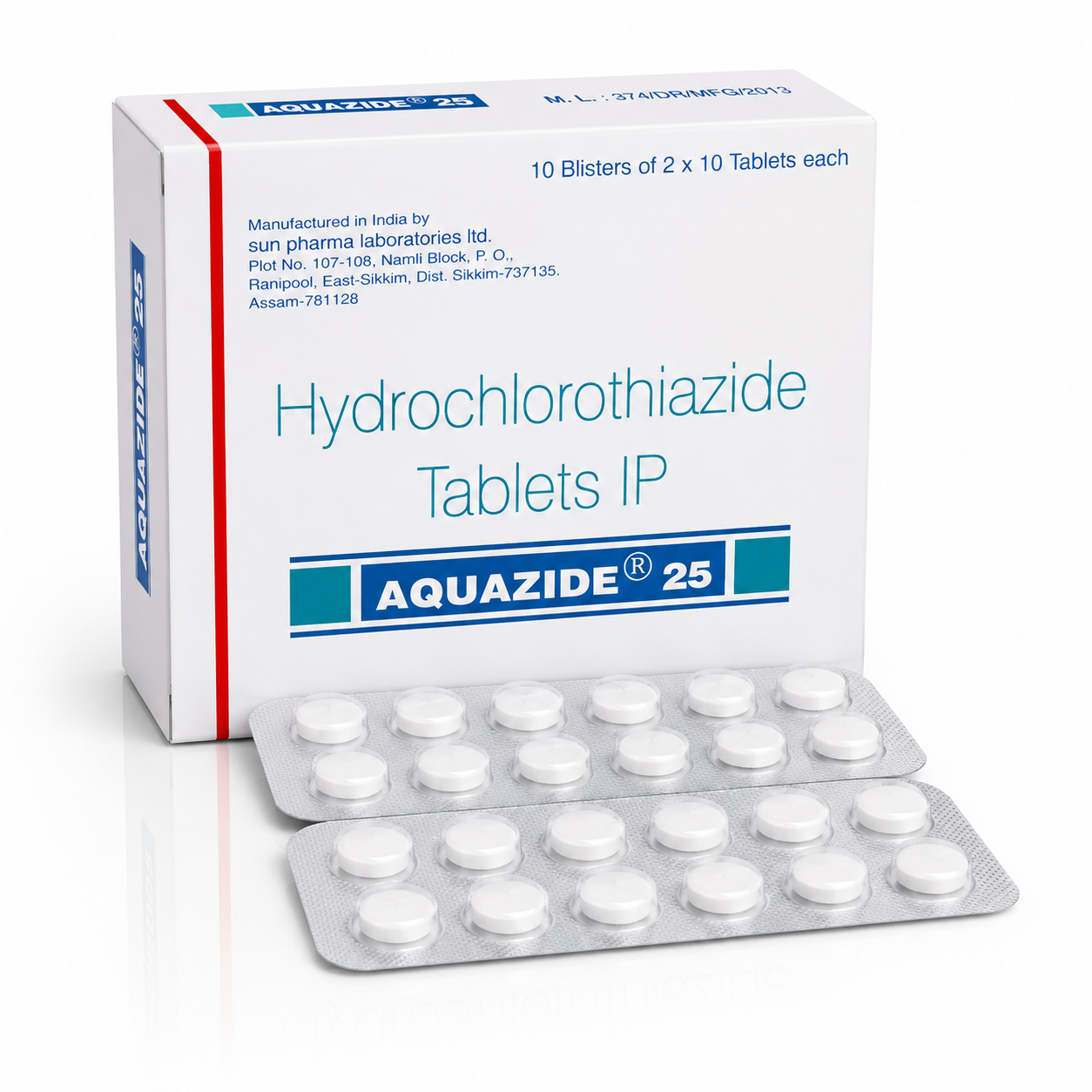 Aquazide 25 MG Tablet
