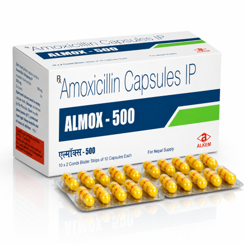 Almox 500 MG Capsule