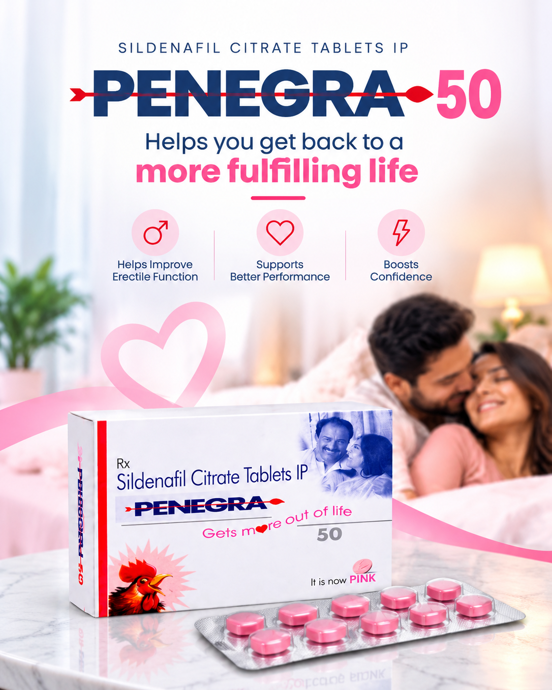PENEGRA 50 TABELTS