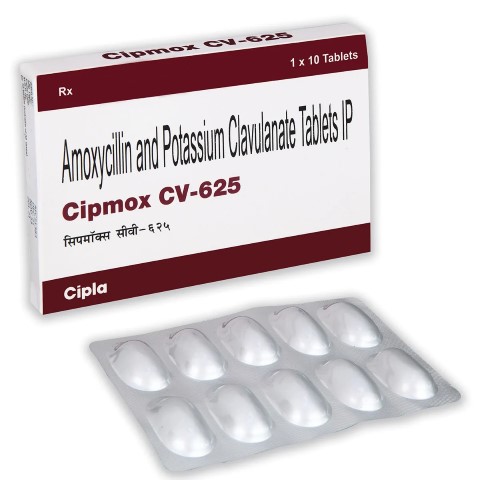 Cipmox-CV 625 MG Tablet