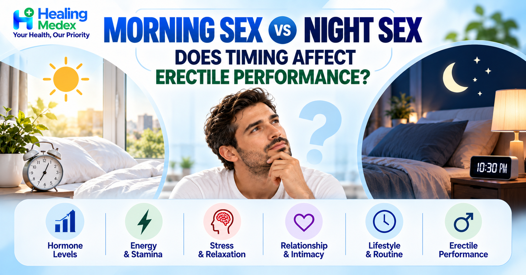 Morning Sex vs Night Sex: Does Timing Affect Erectile Performance?