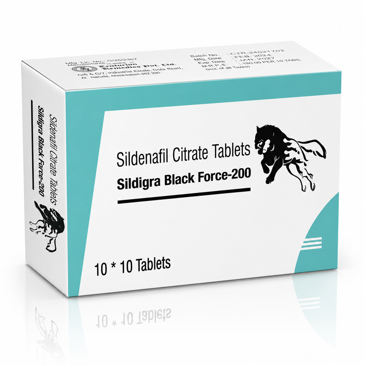 Sildigra Black Force 200 MG Tablet