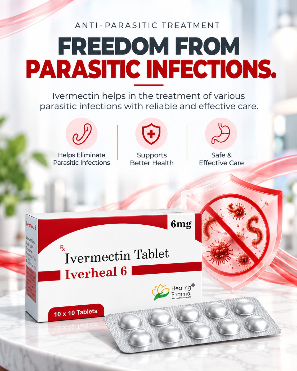 IVERHEAL 6 TABLETS