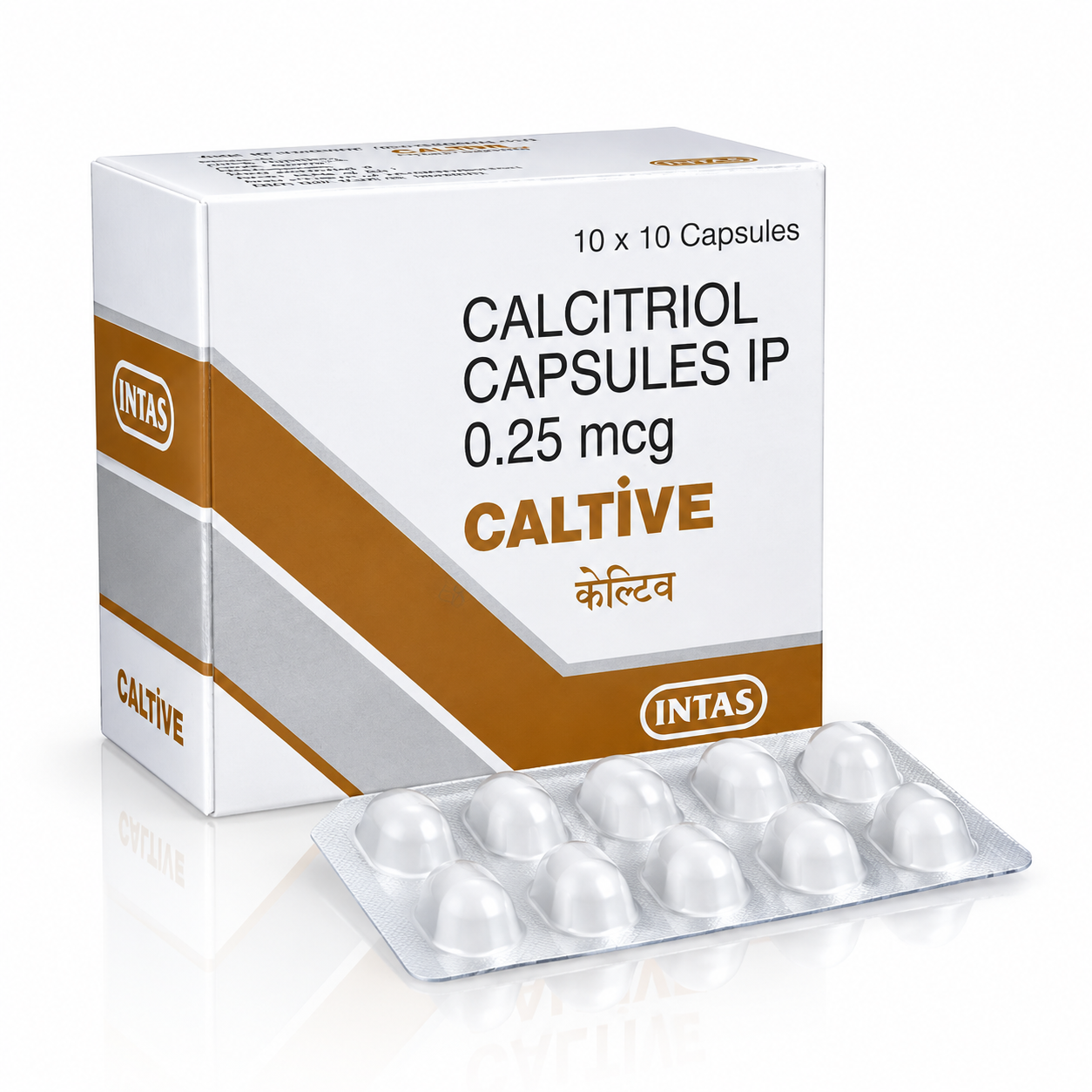 Caltive 0.25 MCG Capsule