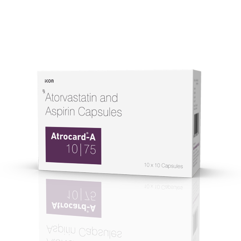 Atrocard-A 10/75 MG Capsule
