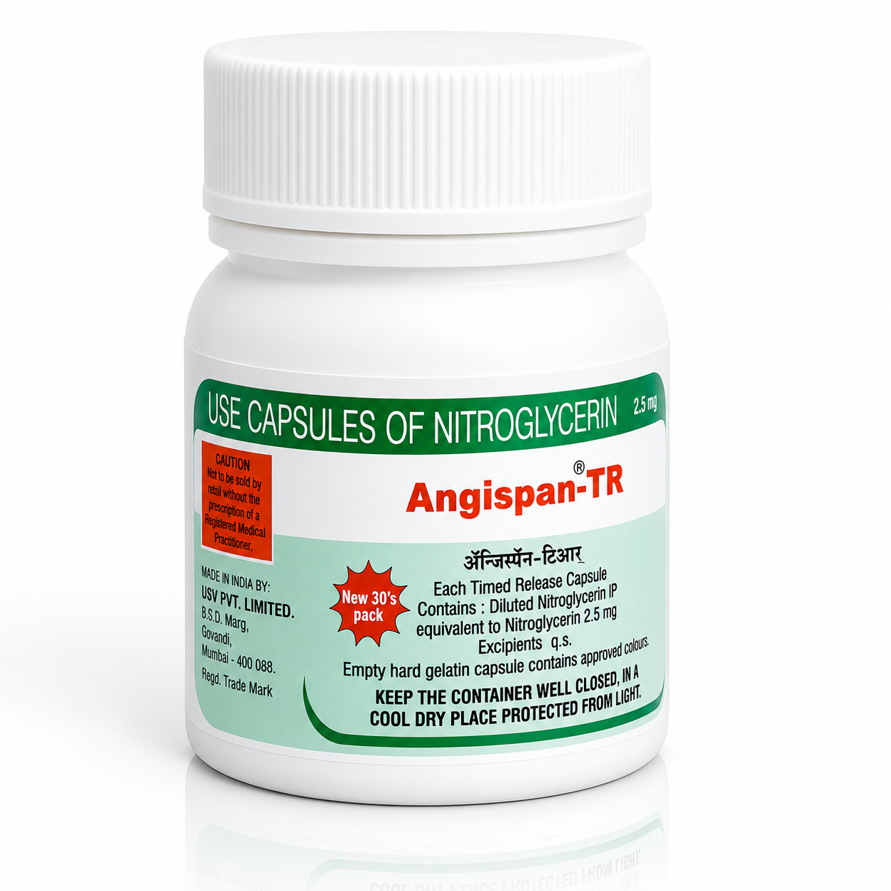 Angispan-TR 2.5 MG Capsule