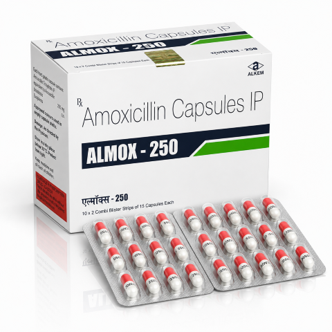 Almox 250 MG Capsule 1*15