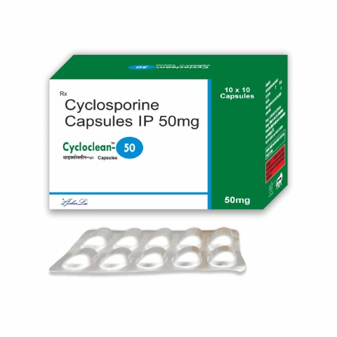 Cycloclean 50 MG Capsule