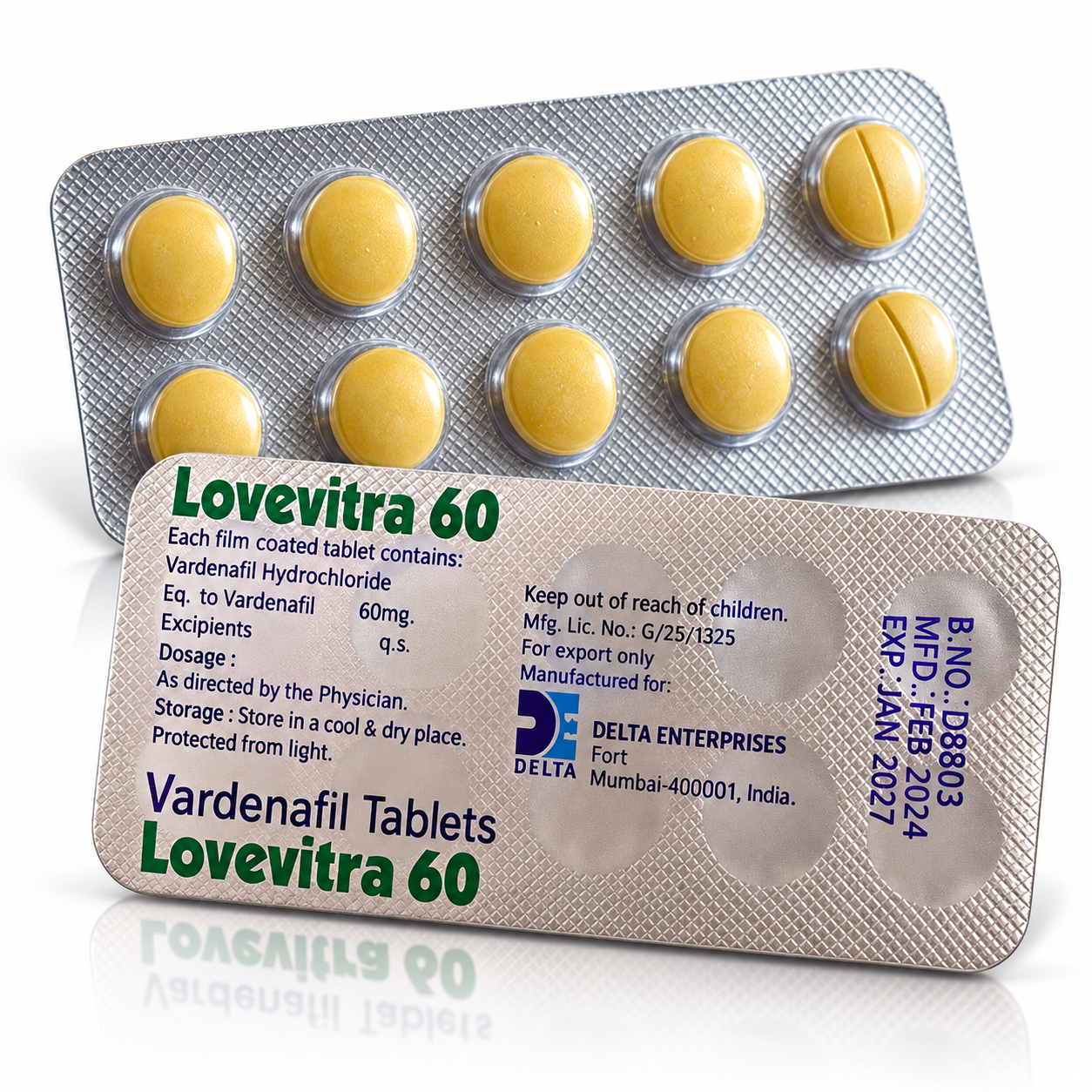 Lovevitra 60 MG Tablet